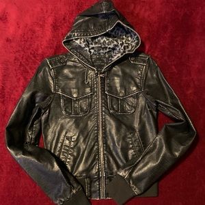 Leather jacket from Q